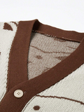 Cartoon Cat Cardigan