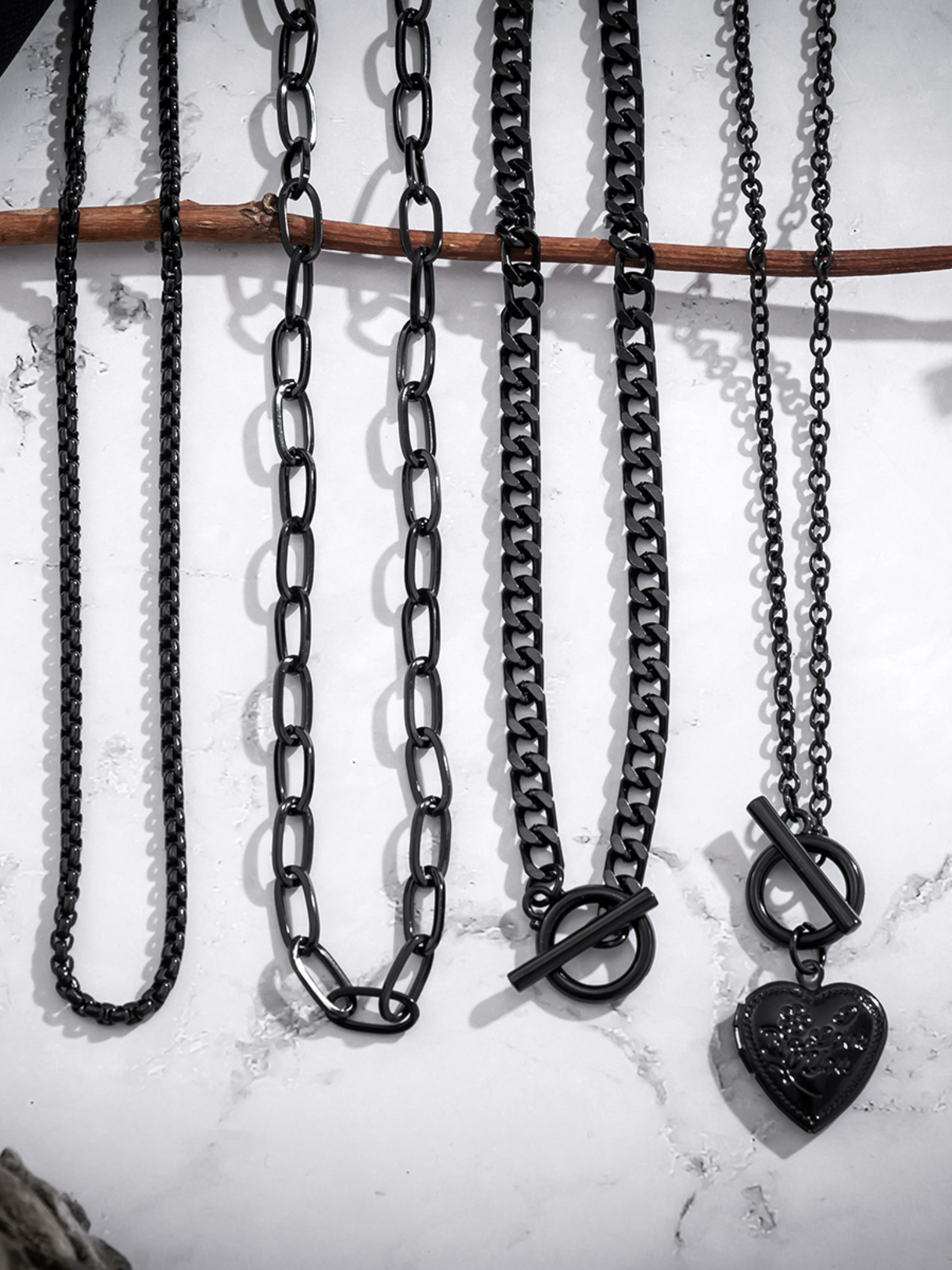 Ensemble de colliers à chaîne