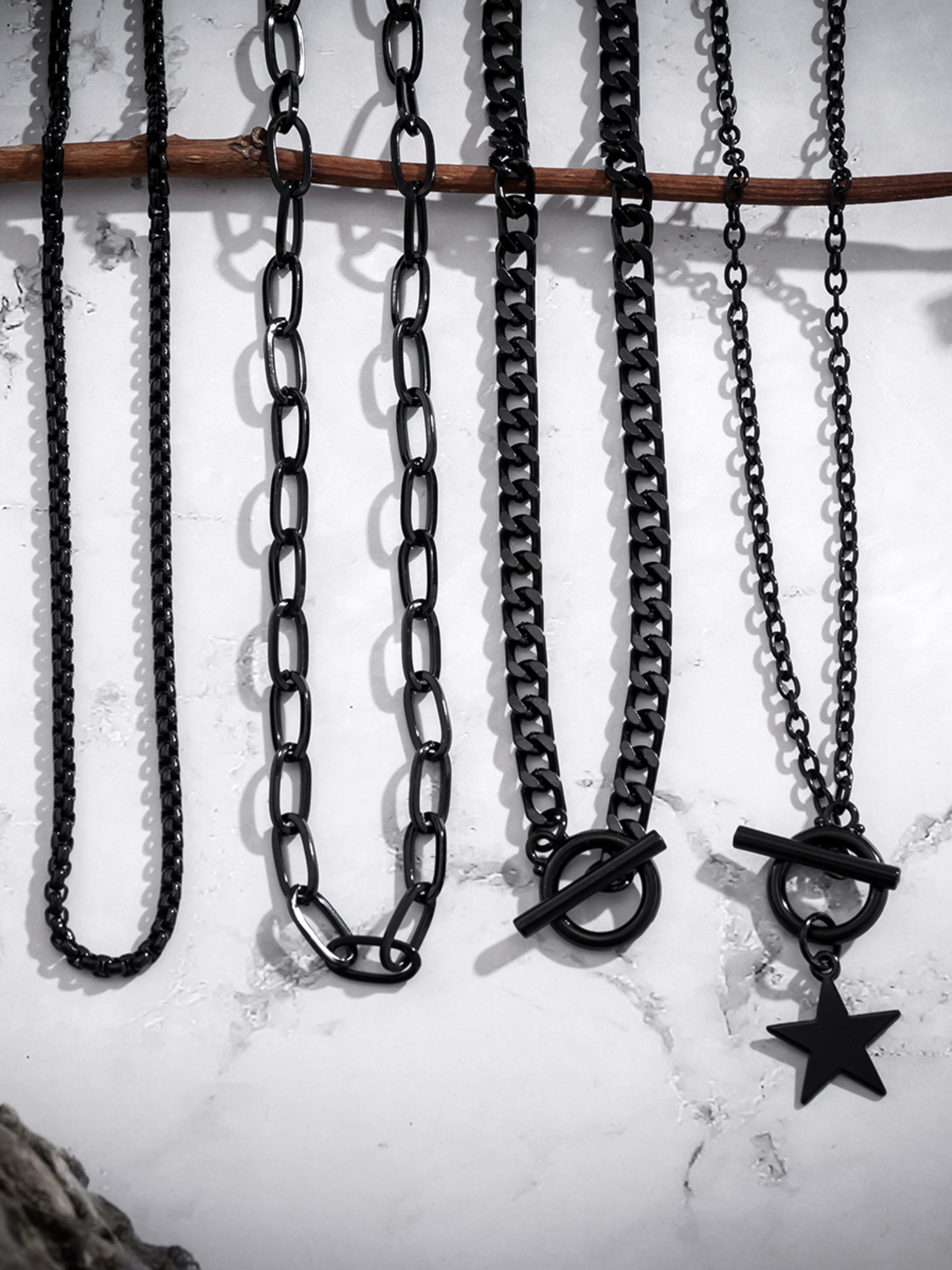 Ensemble de colliers à chaîne