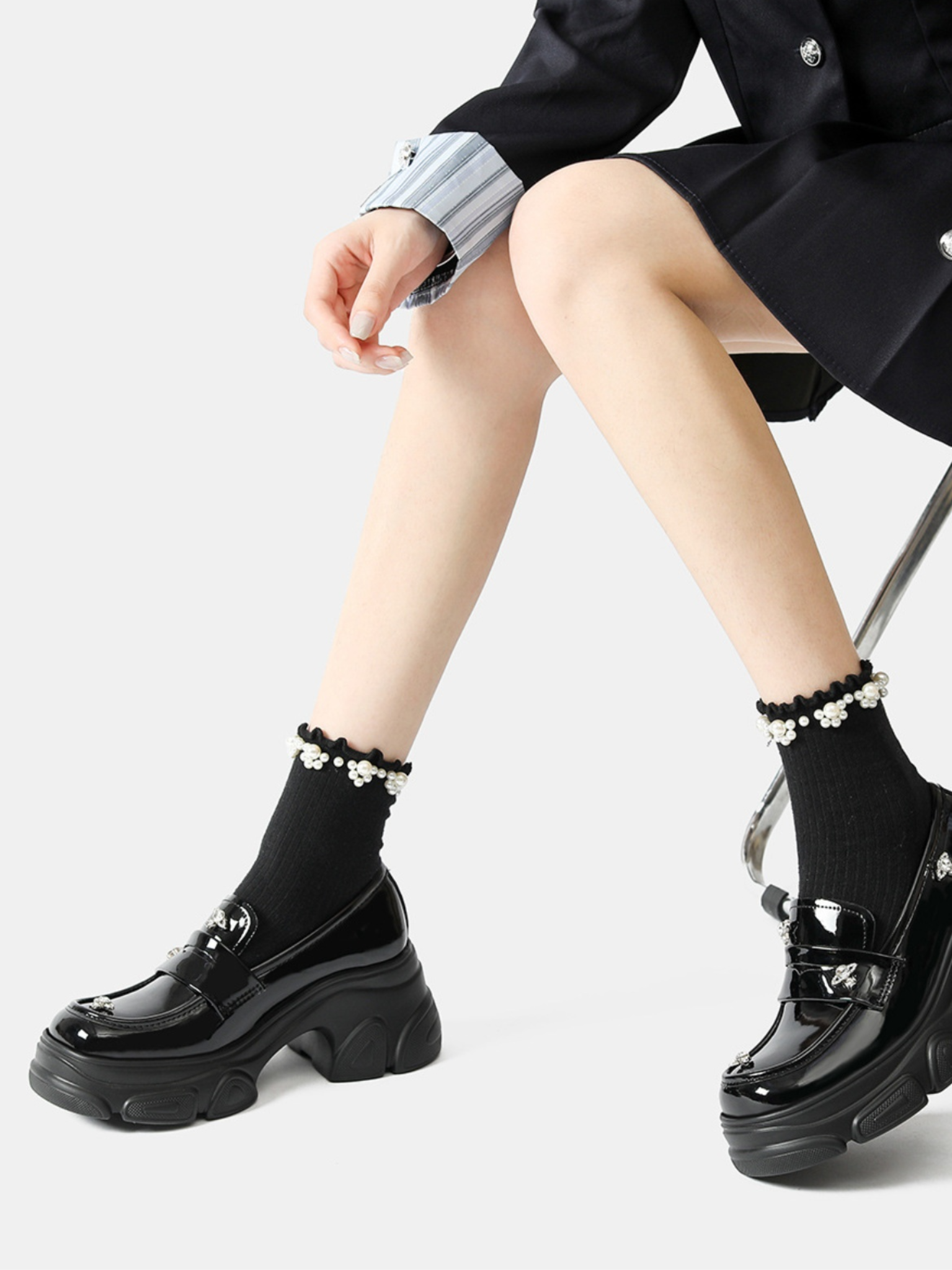 Chunky Platform Loafers