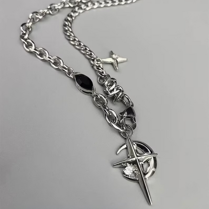 Collier Star-Moon