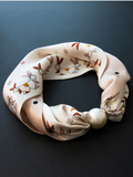 Pearl Elegant Silk Scarf