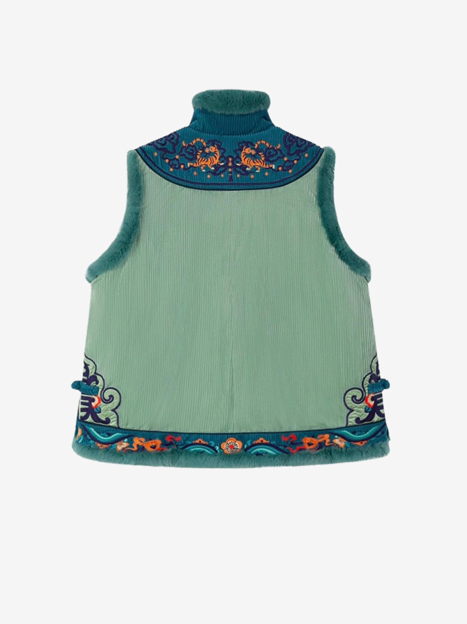 Embroidered Dragon Vest