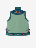 Embroidered Dragon Vest