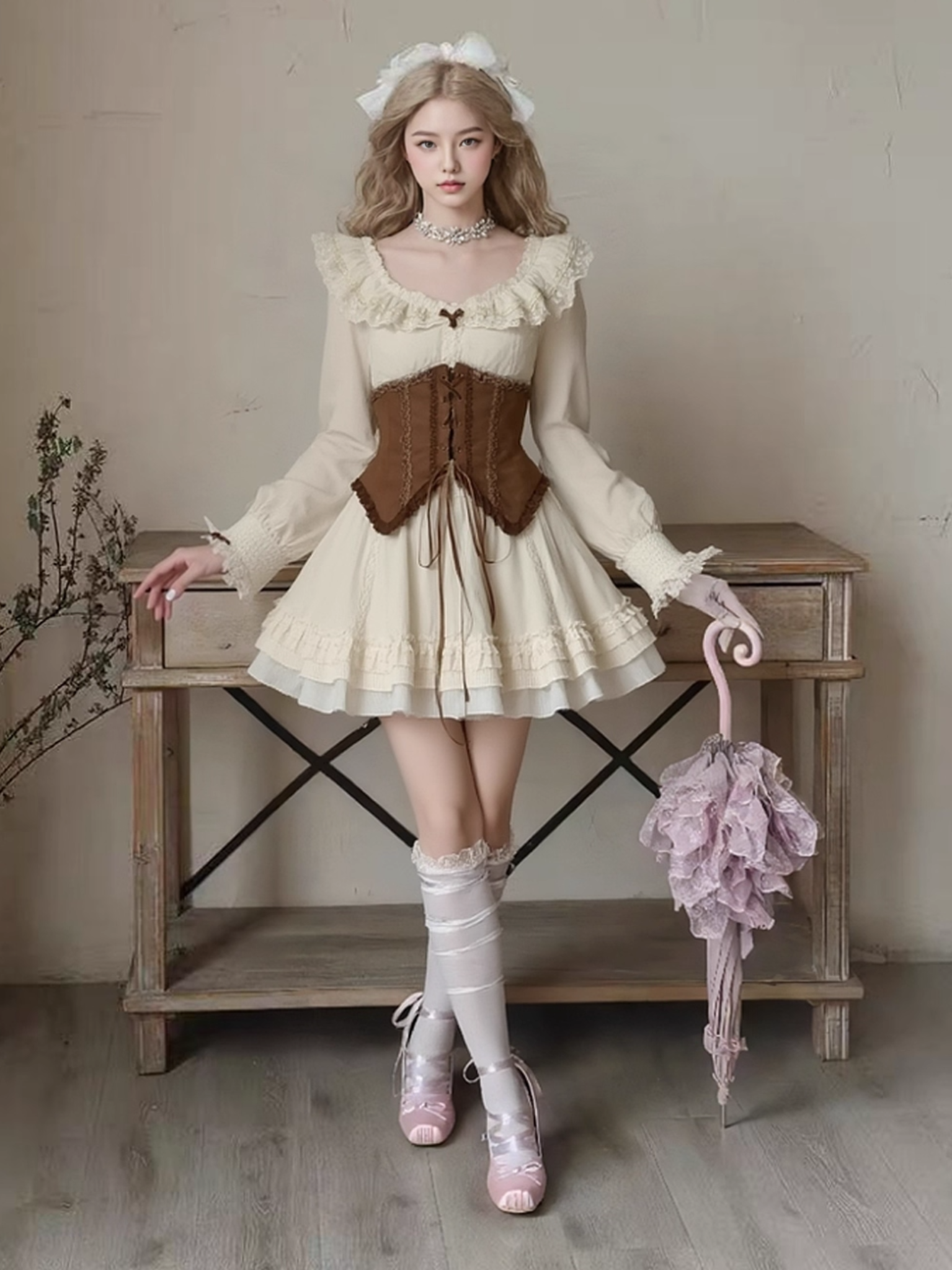 Robe patchwork enchanteresse