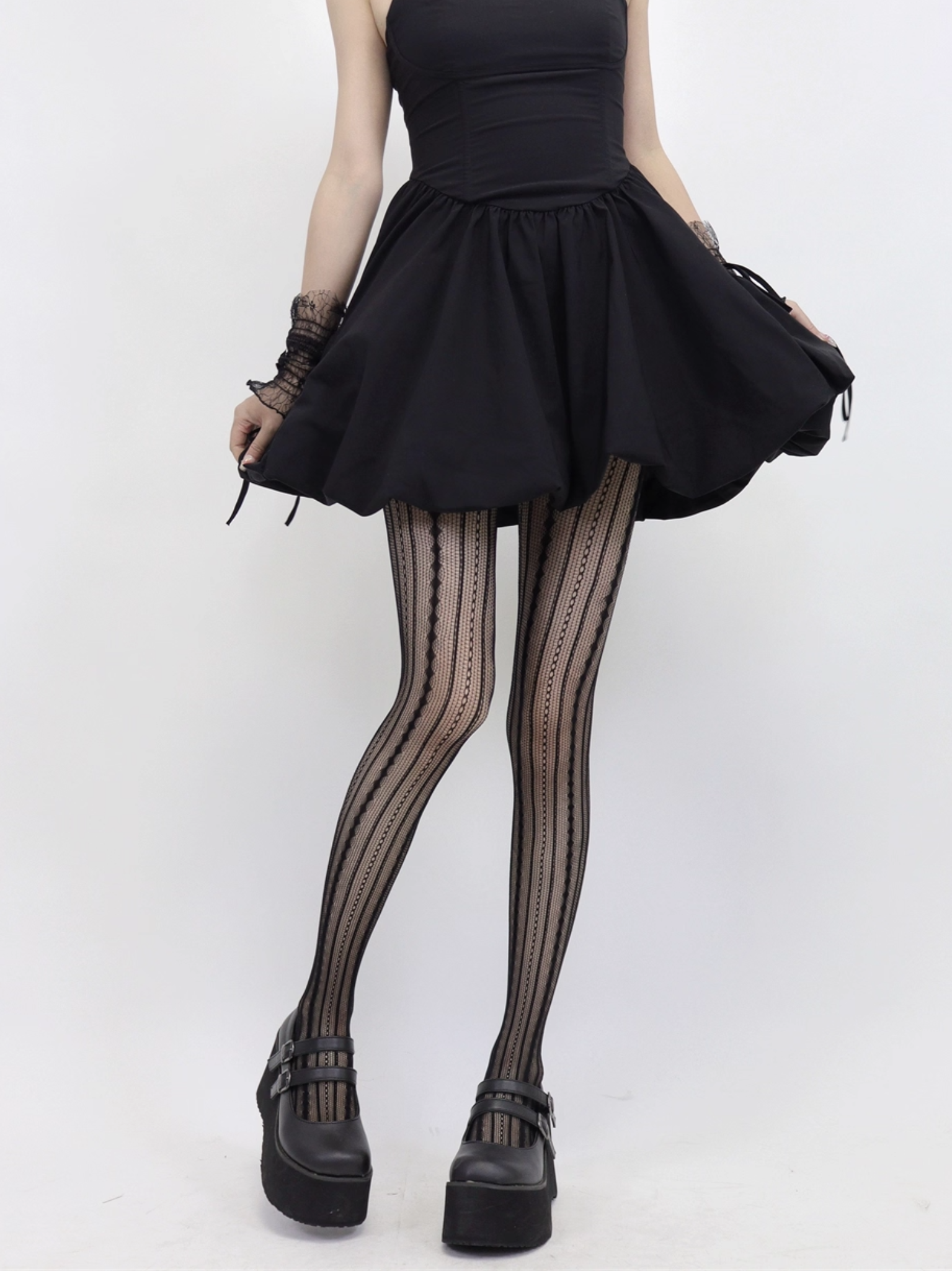 Fishnet Patterned Tights