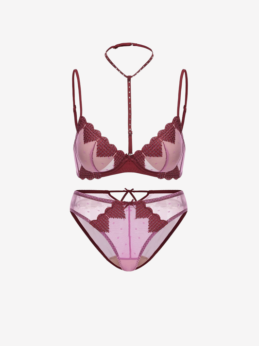 Ensemble de lingerie cœur