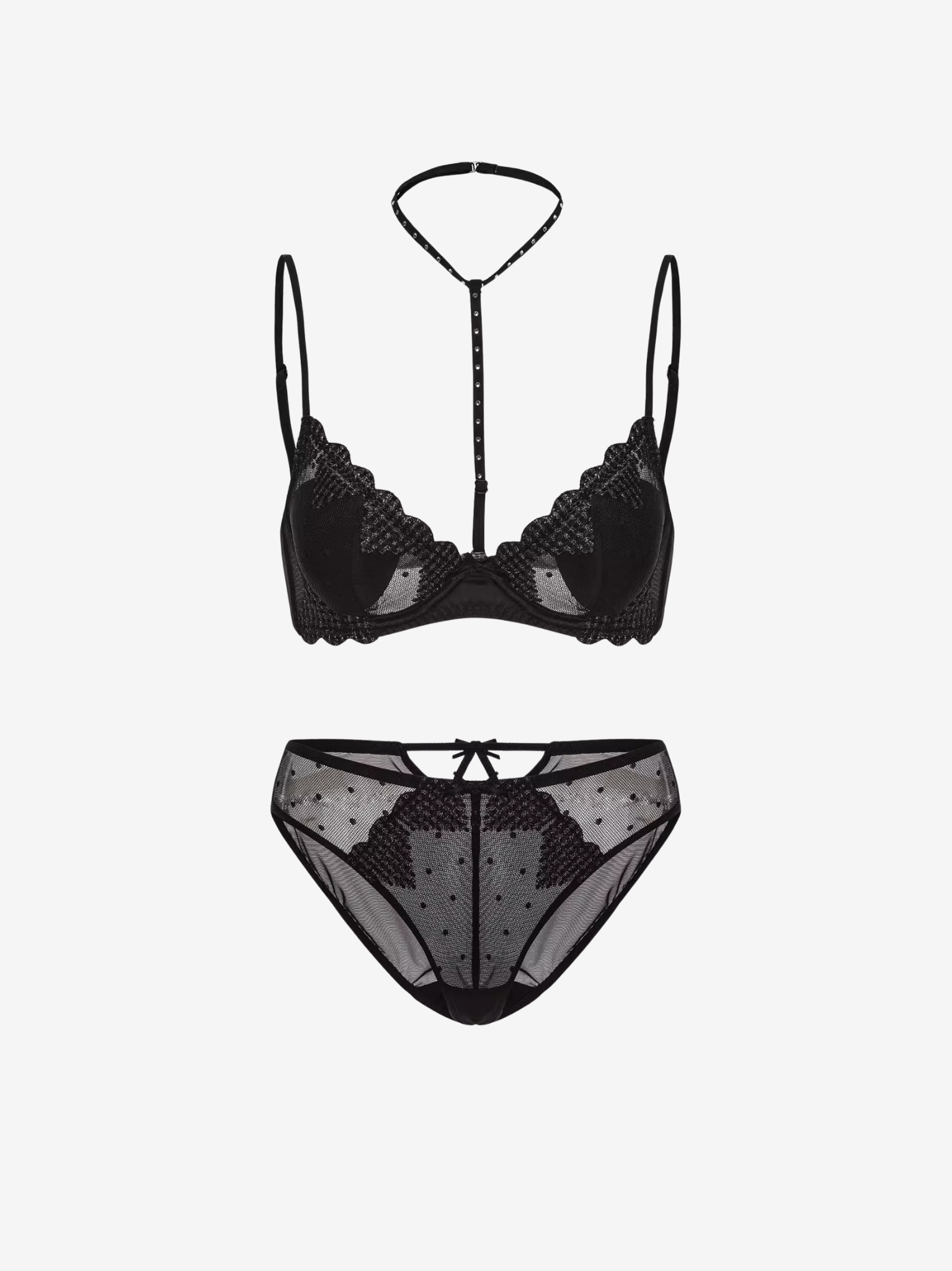 Ensemble de lingerie cœur
