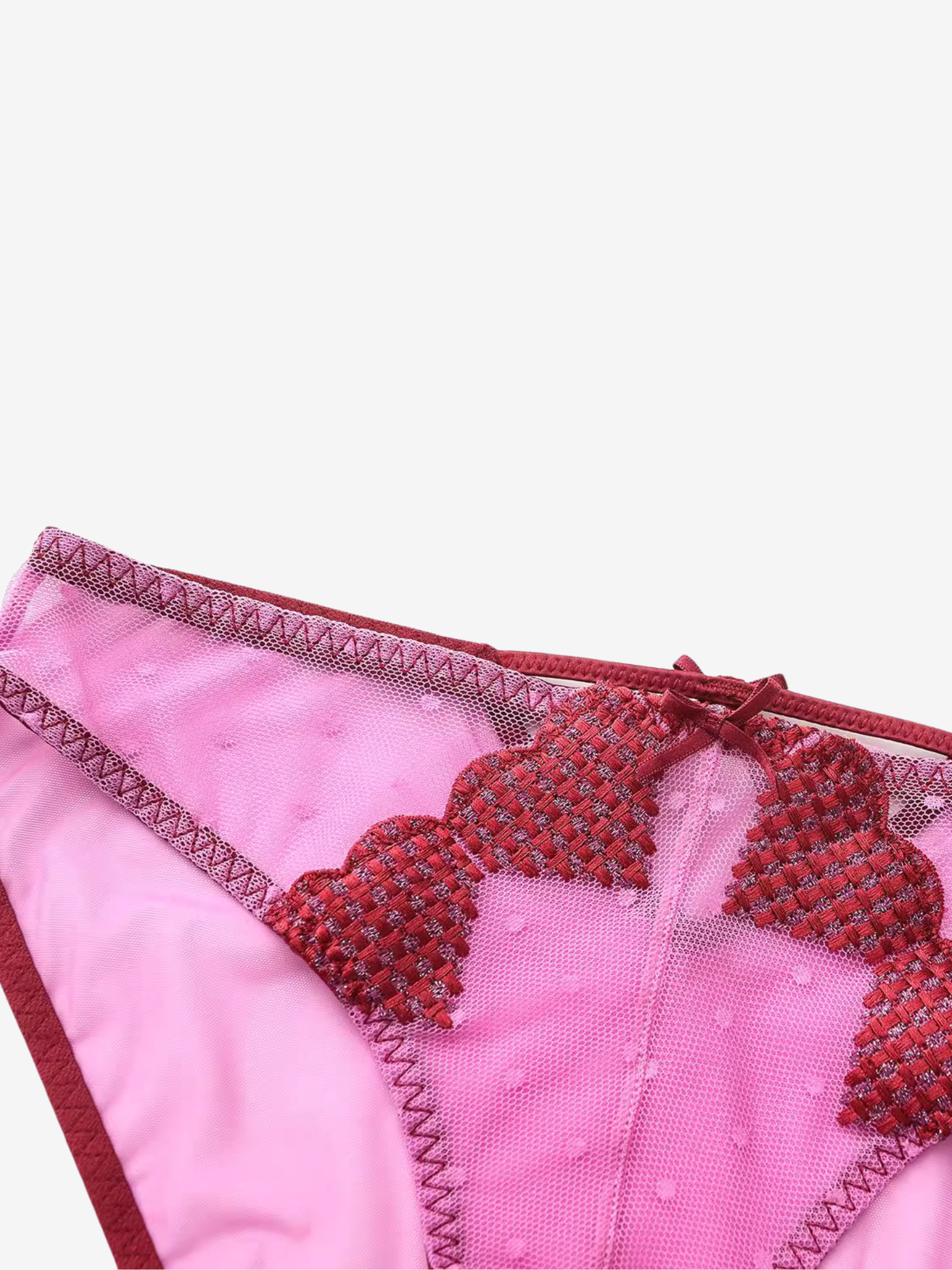 Ensemble de lingerie cœur