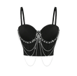 Rhinestone Chain Corset