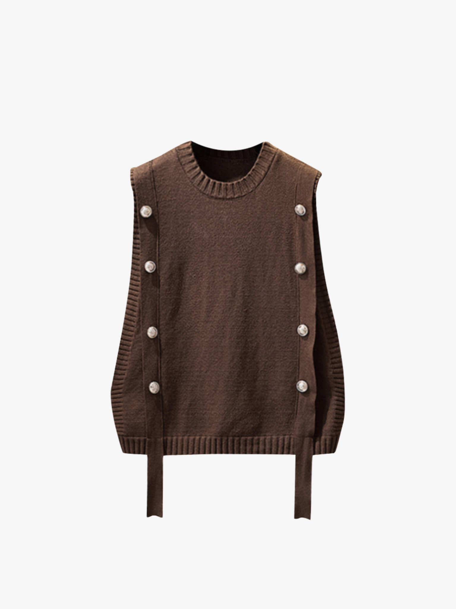 Knit Vest and Shirt Set
