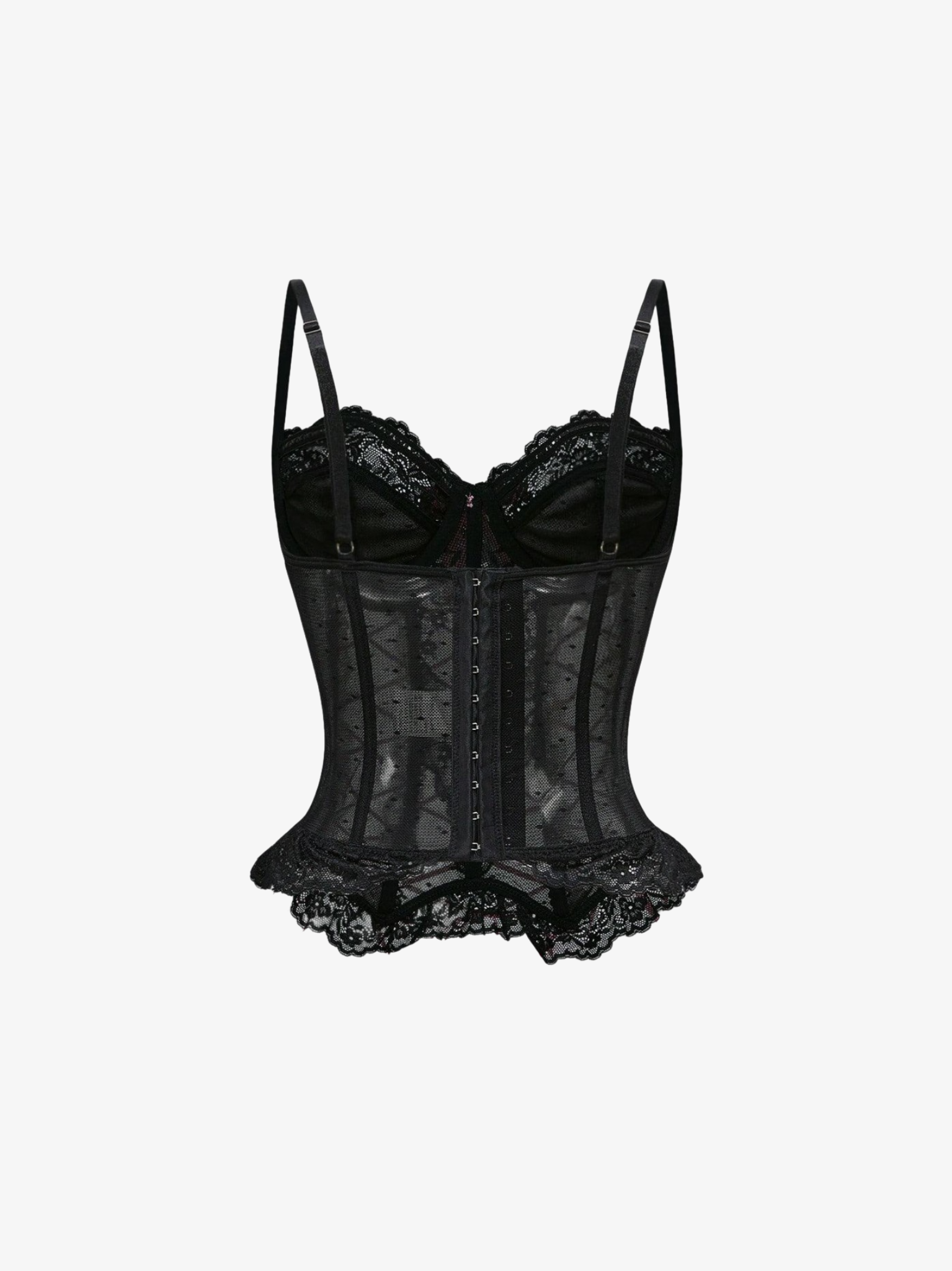 Haut corset à lacets