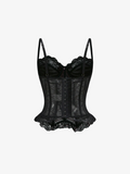 Haut corset à lacets