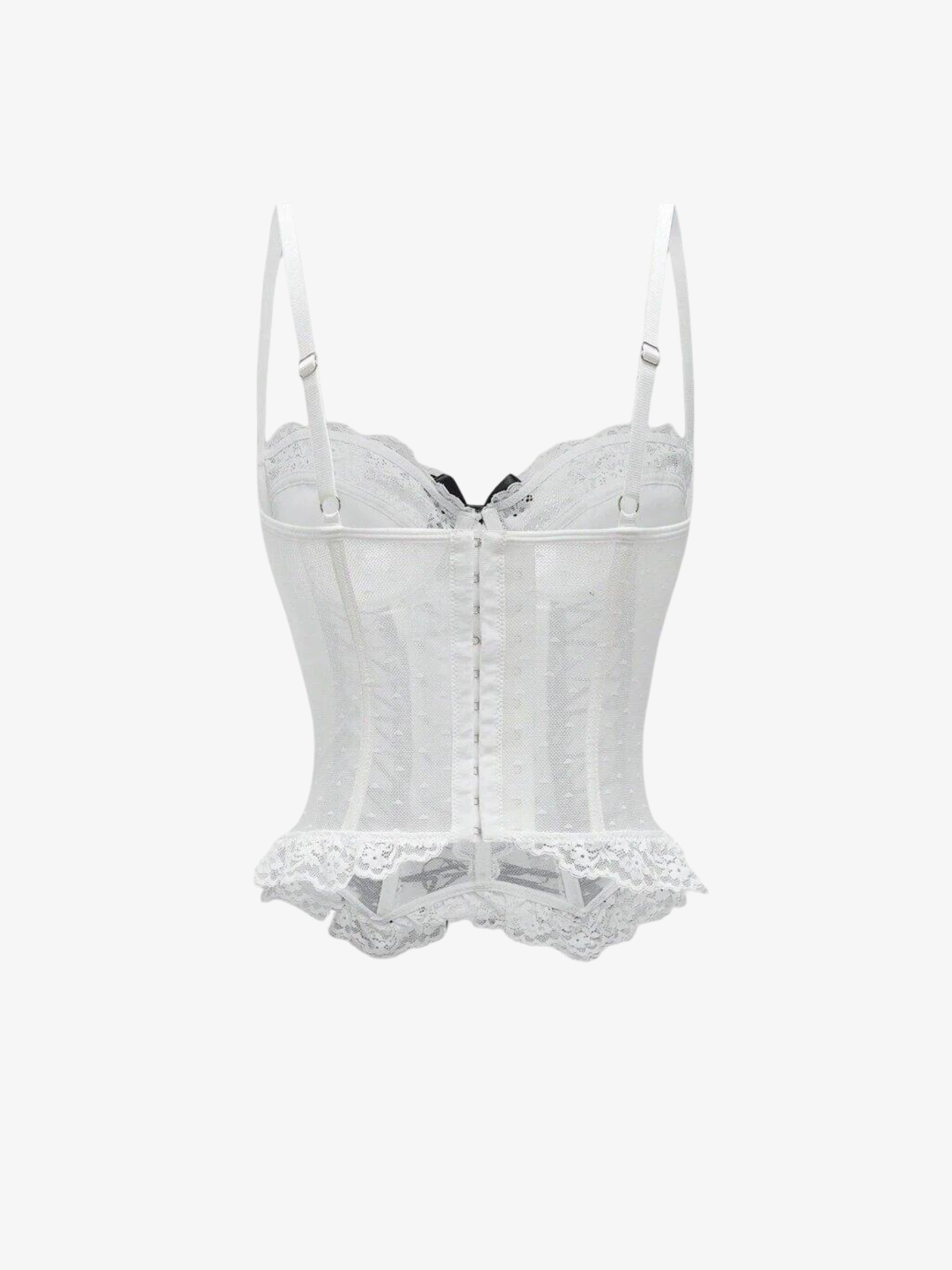 Haut corset à lacets