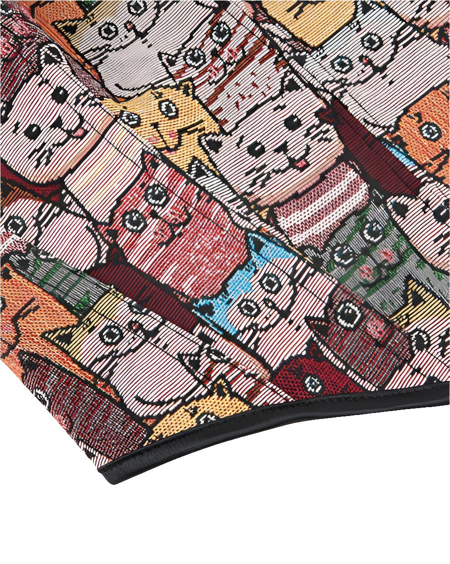 Cat Lace-Up Corset