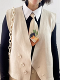 Orange cat Tie
