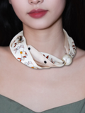 Pearl Elegant Silk Scarf