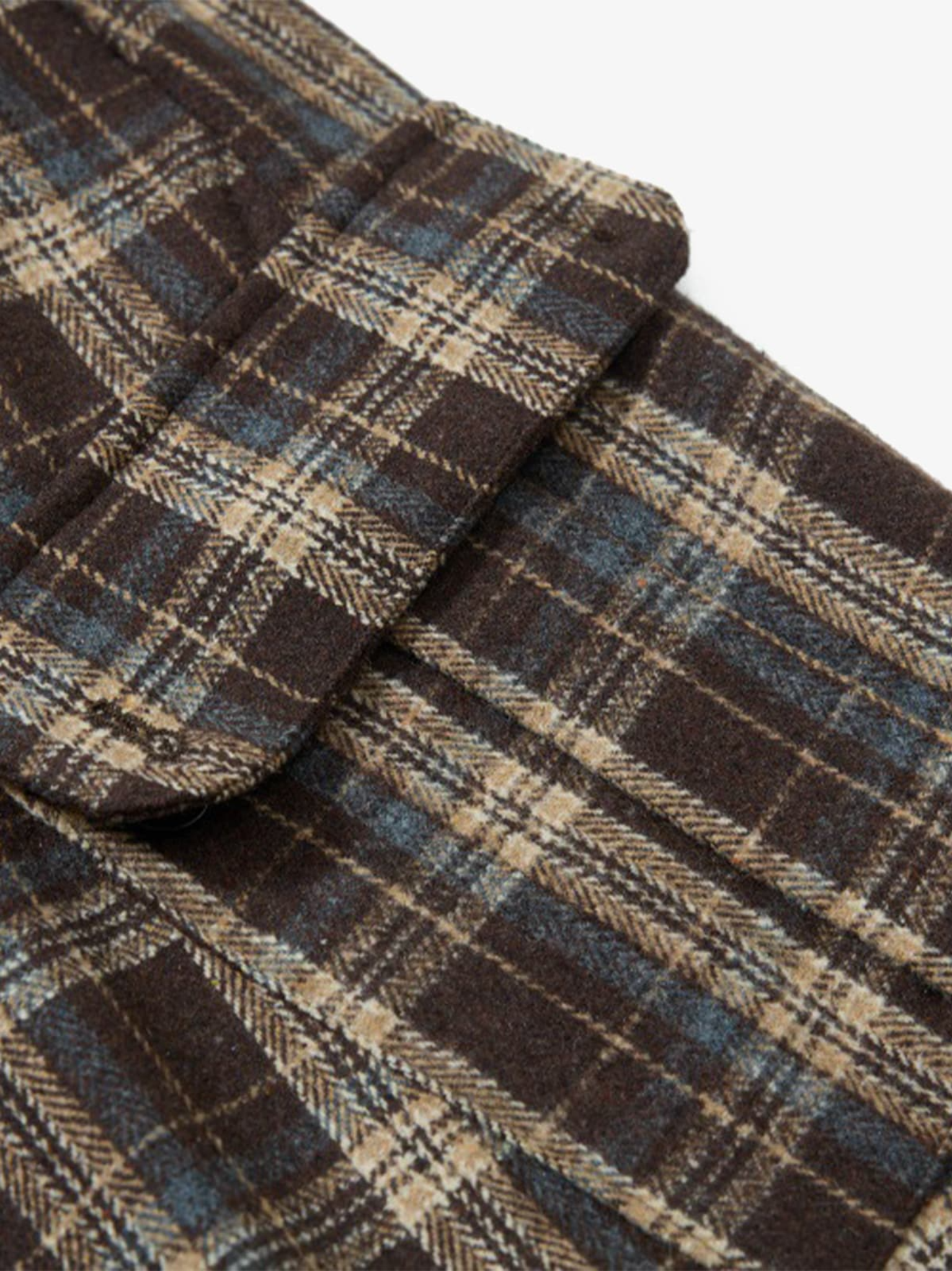 Pantalon cargo à carreaux