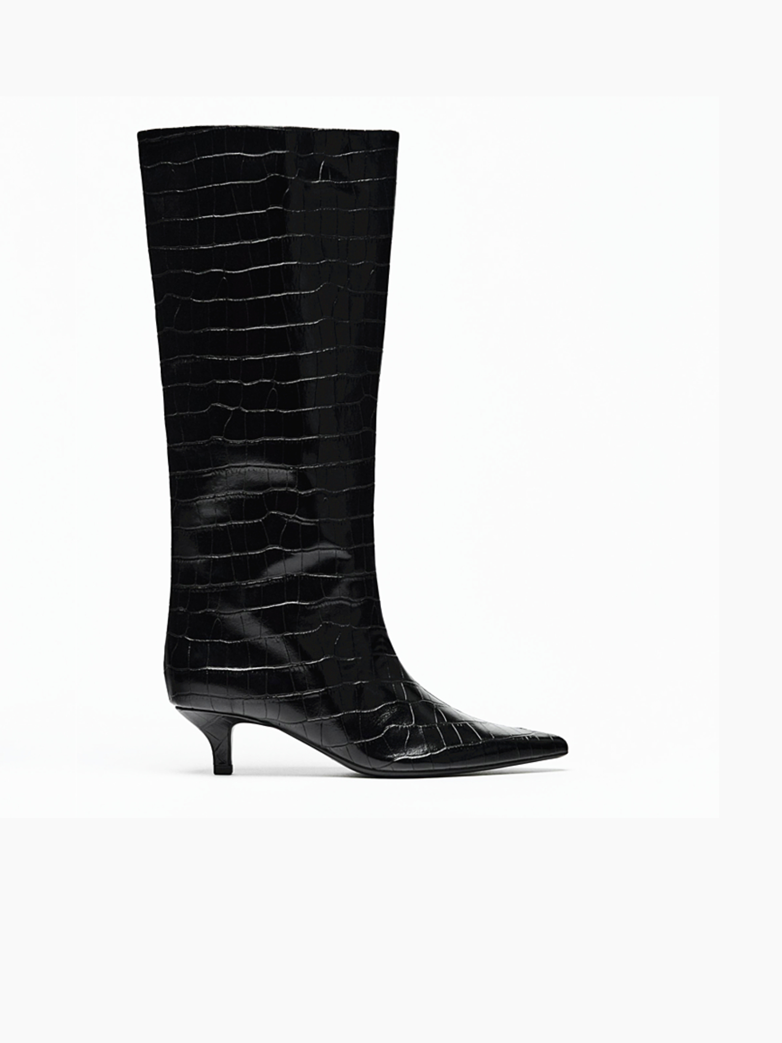 Pointed Toe High Boots
