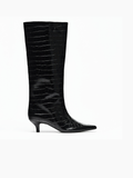 Pointed Toe High Boots