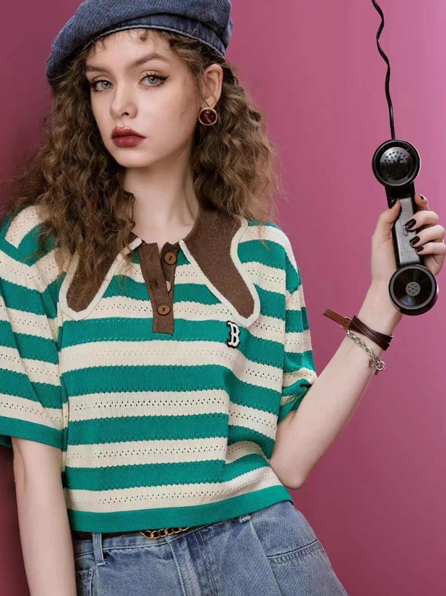Short-Sleeved Polo Shirt