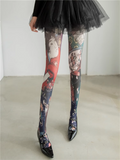 Cartoon Printed Pantyhose