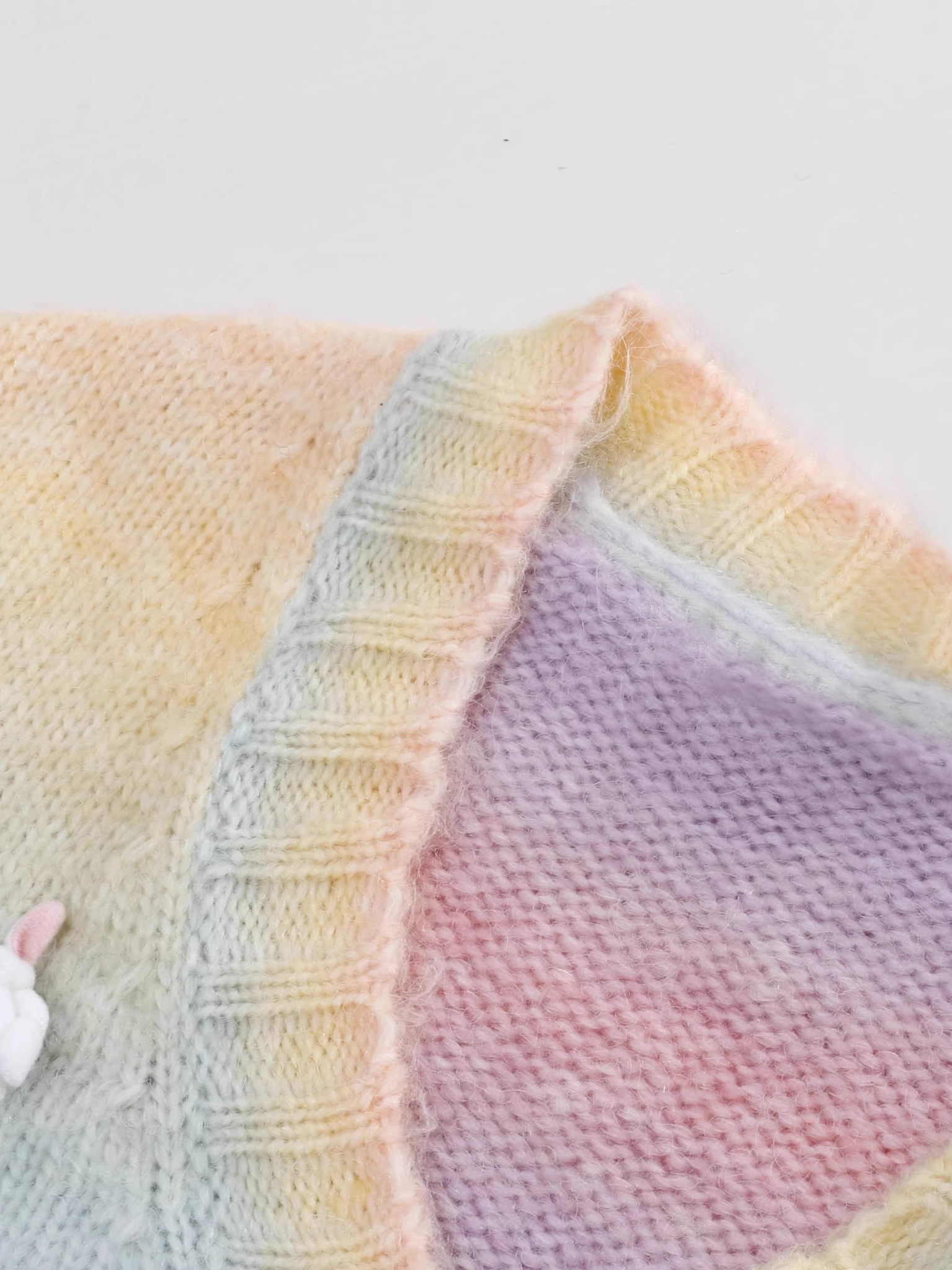 Bunny Rainbow Cardigan