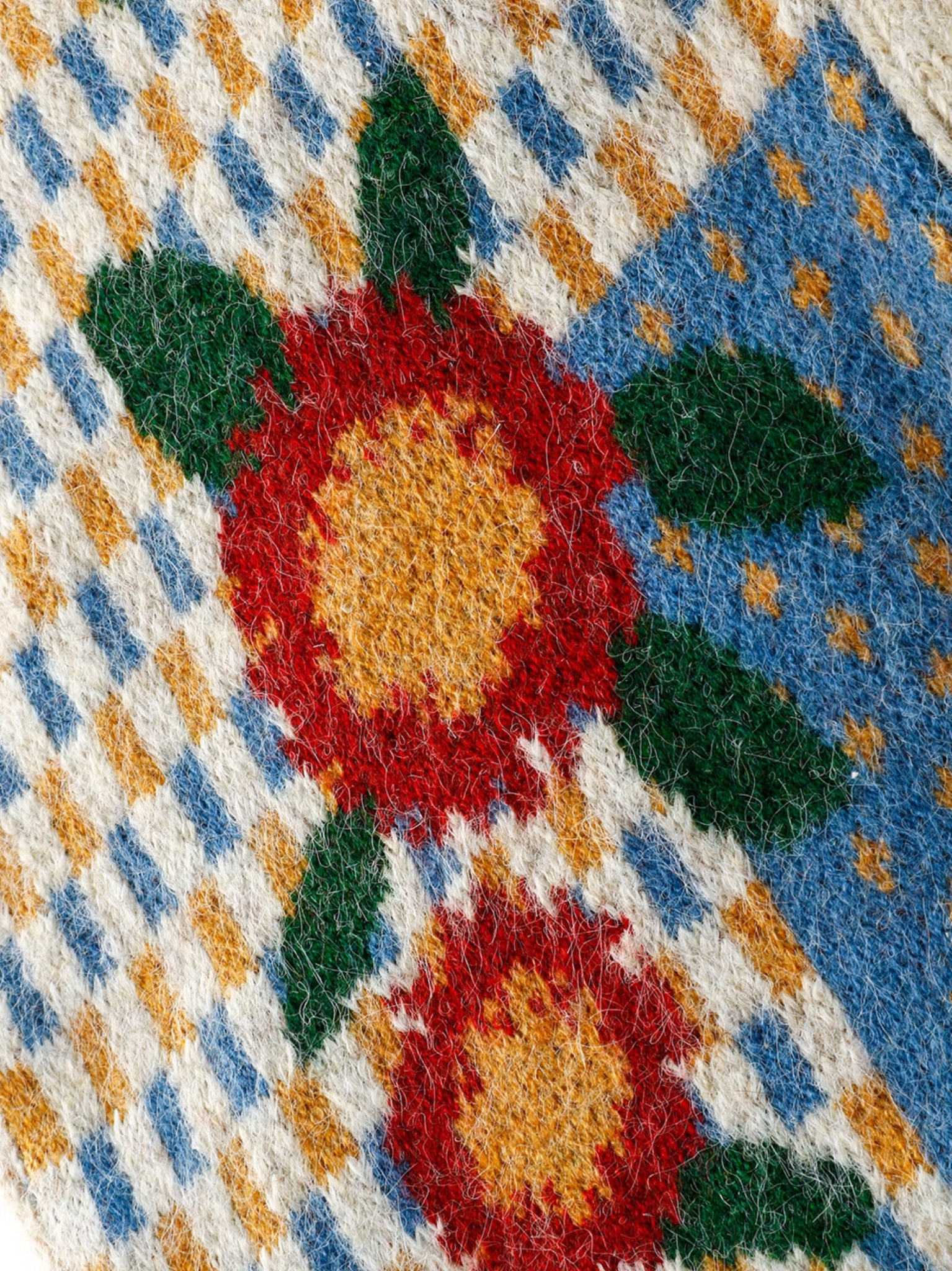 Gilet rétro en maille superposée