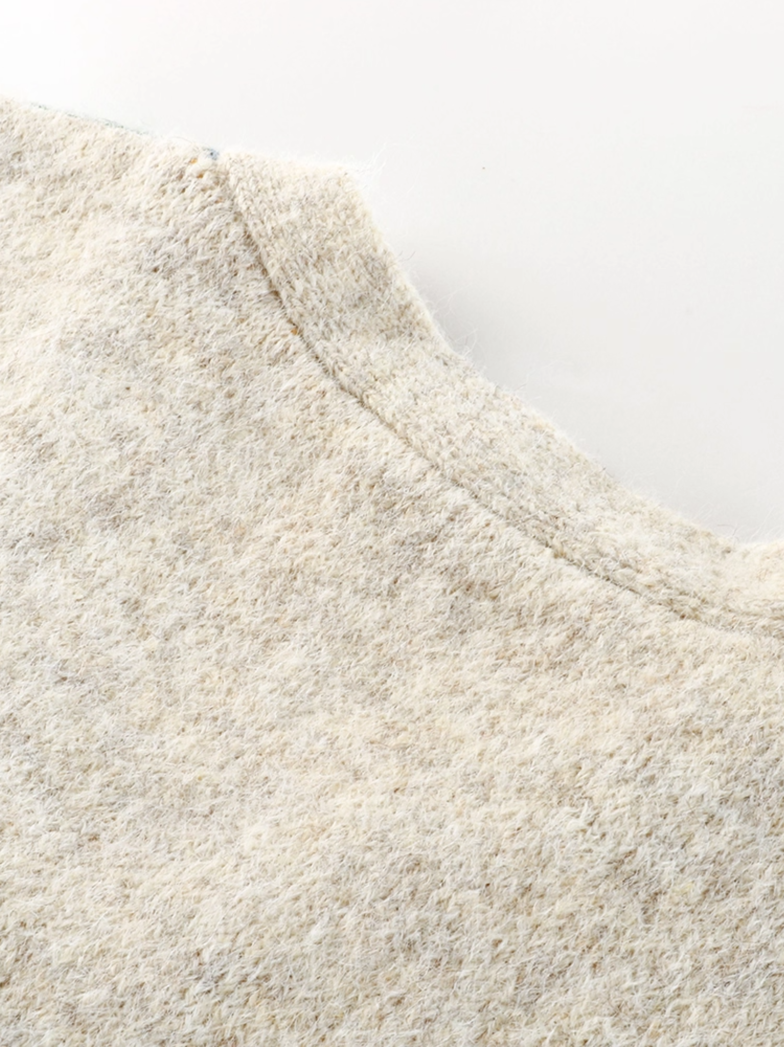 Gilet rétro en maille superposée