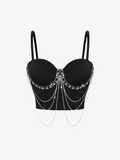 Rhinestone Chain Corset
