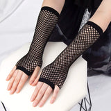 Fishnet Fingerless Gloves