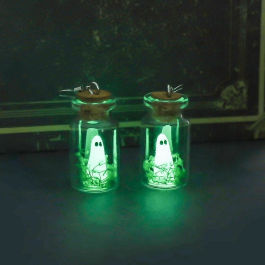 Mini Glow-in-the-Dark Ghost Jar