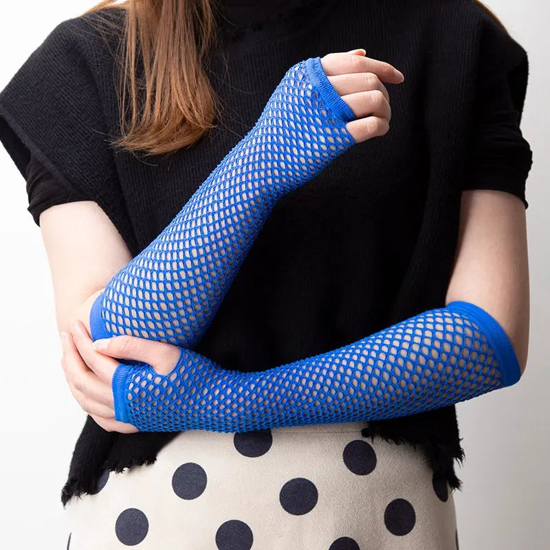 Fishnet Fingerless Gloves