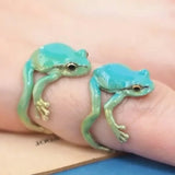 Bague mini grenouille