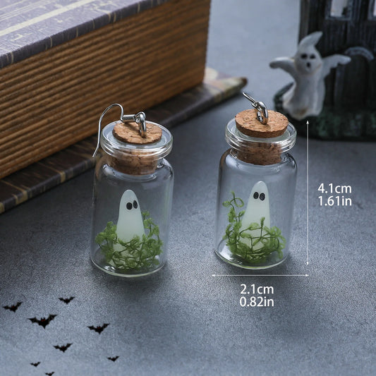 Mini Glow-in-the-Dark Ghost Jar