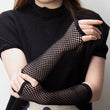 Fishnet Fingerless Gloves