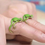 Bague mini grenouille