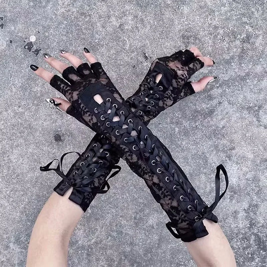 Gothic Lace Gloves