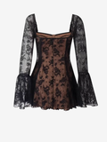 Lace Short Dress