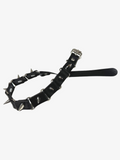 Collier ras du cou à pointes avec chaînes
