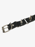 Collier ras du cou à pointes avec chaînes