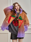 Strawberry Gradient Coat