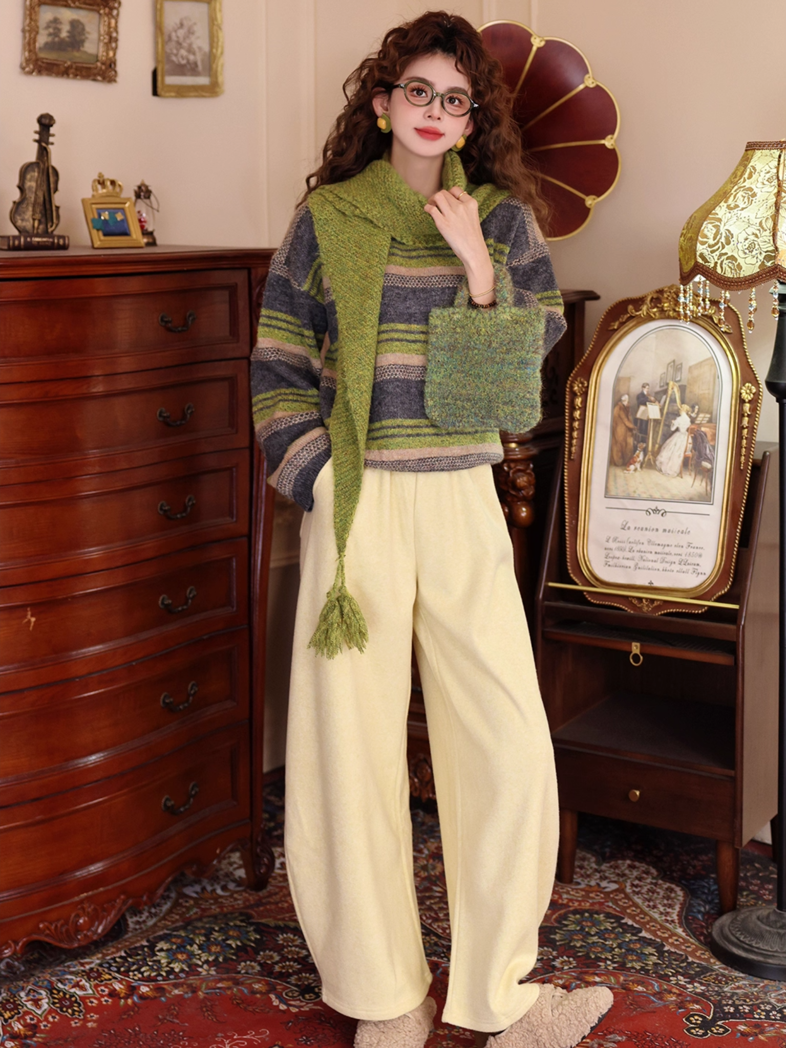 Two-Piece Knitwear Set