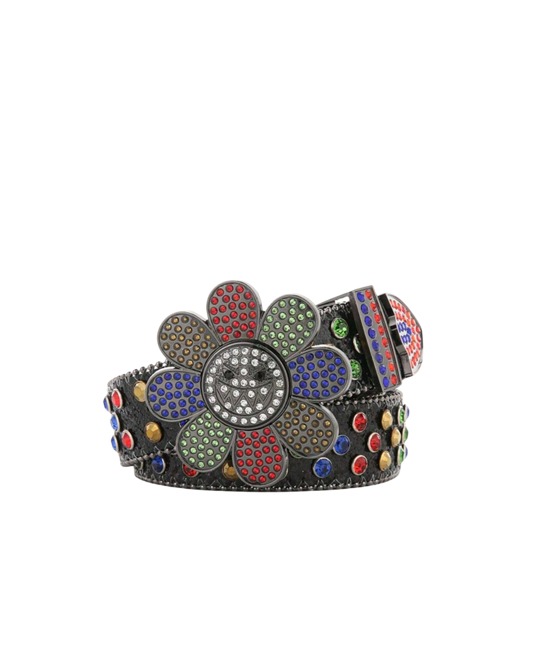 Ceinture à fleurs scintillantes