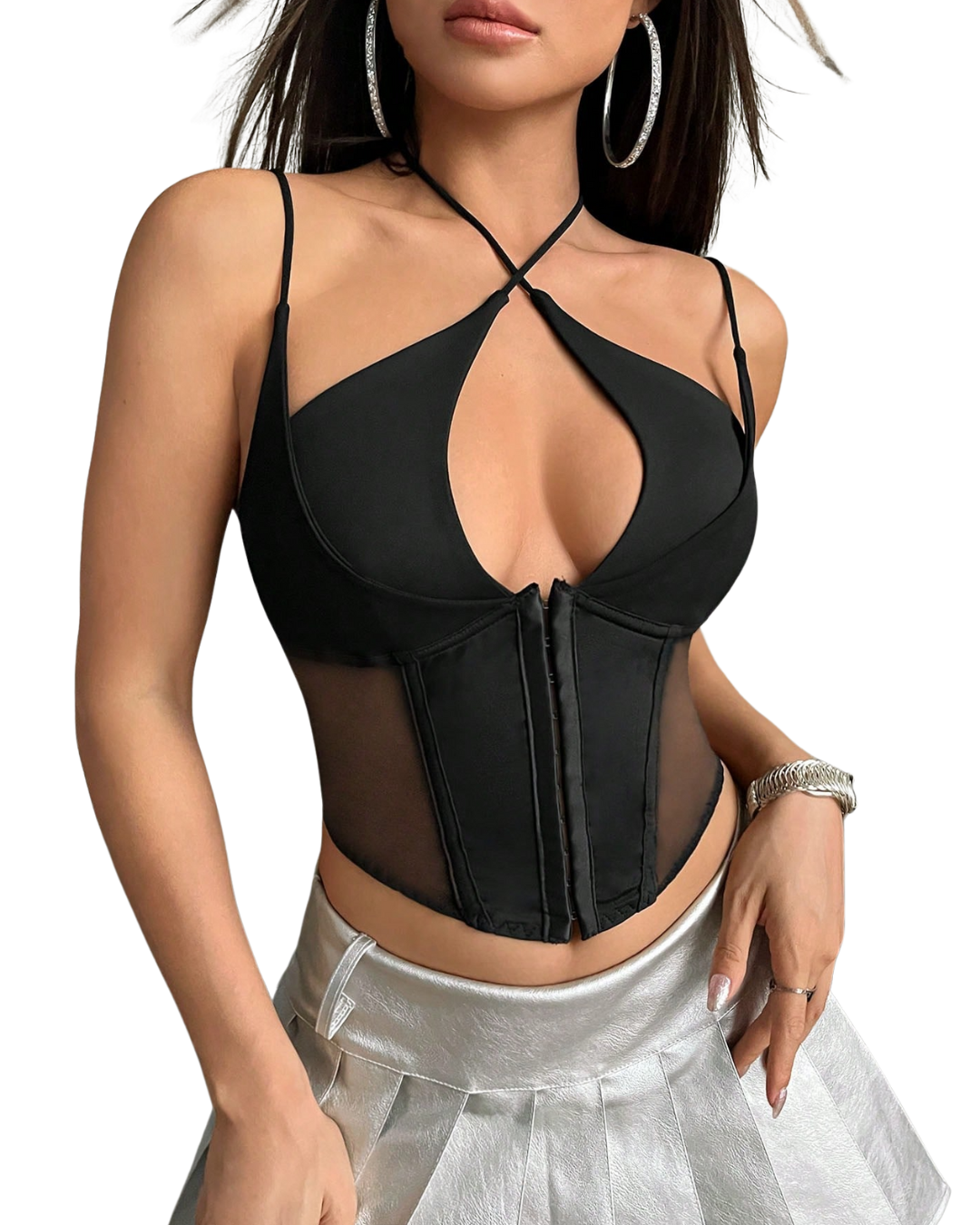 Strappy Corset Top