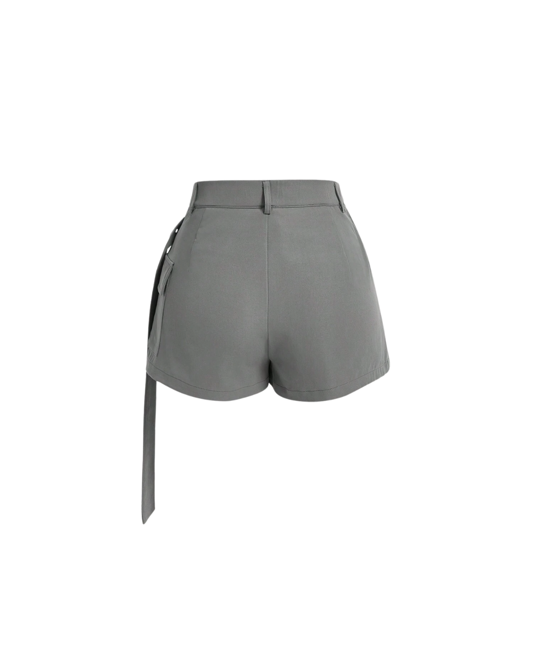Solid Pleated Skort