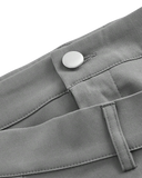 Solid Pleated Skort