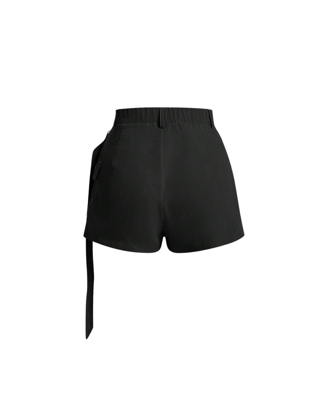 Solid Pleated Skort