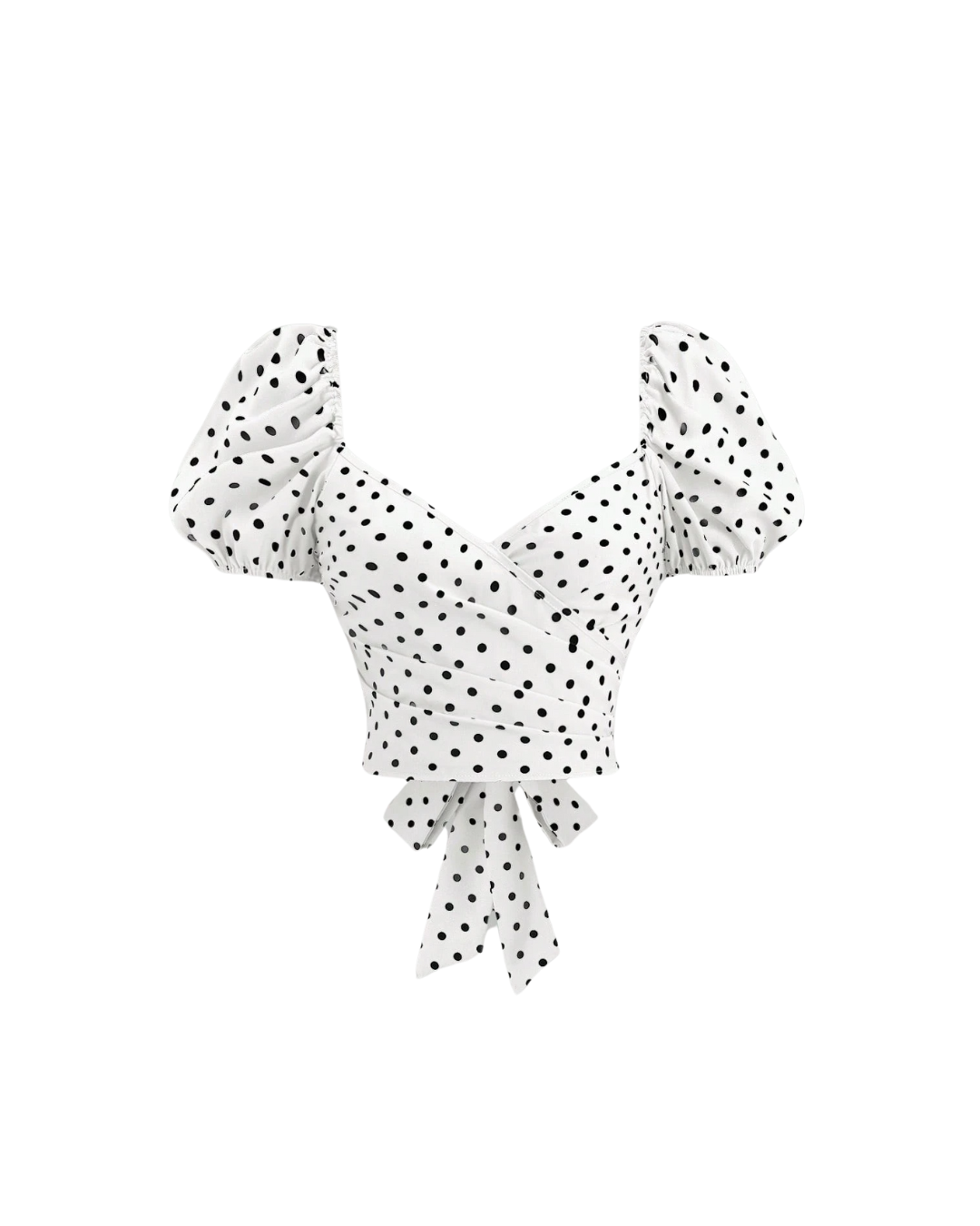 Red Polka Dot Blouse
