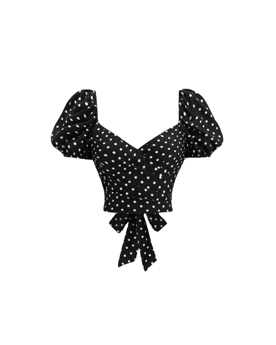 Red Polka Dot Blouse